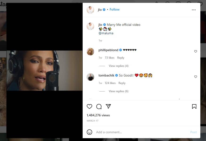 Instagram Influencer - JLo