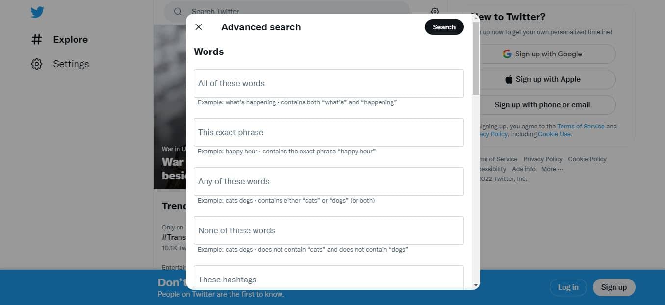 how to see deleted tweets using twitter advanced search