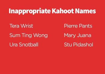 666+ Inappropriate, Dirty, and Funny Kahoot Names For Fun